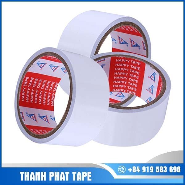 White double-sided tape